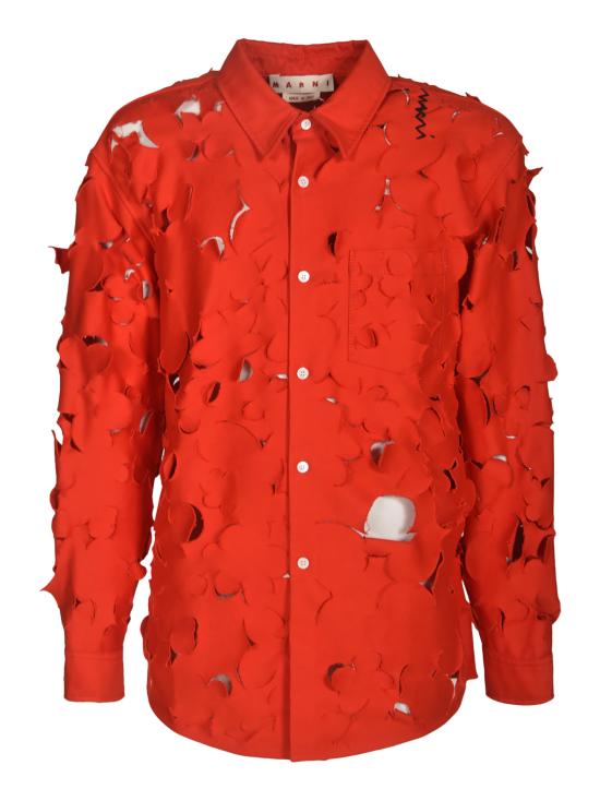 25SS 마르니 긴팔 셔츠 CUMU0332S0 USR012 00R63 00r63