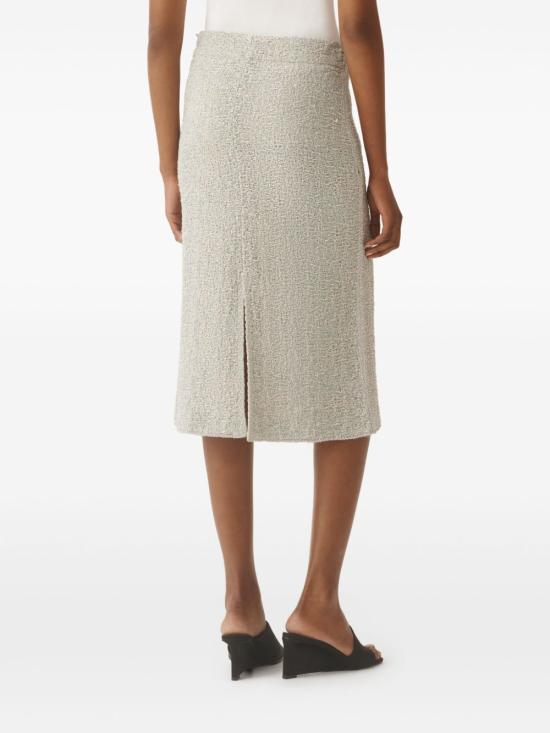 25SS 파비아나 필리피 미디 스커트 GND275F778L366 VR1 Yellow - FABIANA FILIPPI