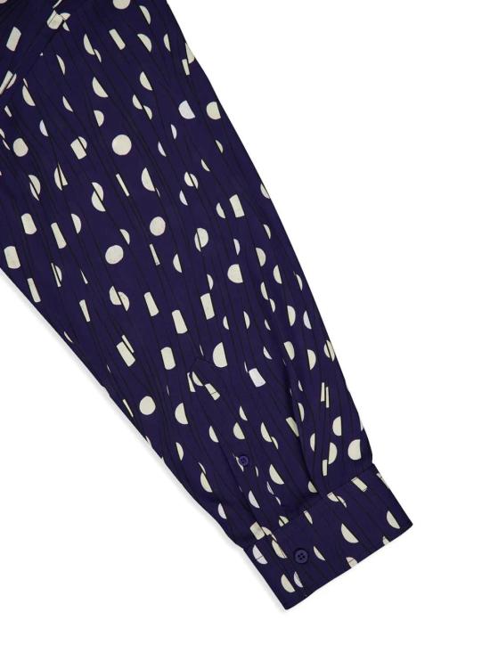  발렌시아가 셔츠 773300TPL67 navy - BALENCIAGA