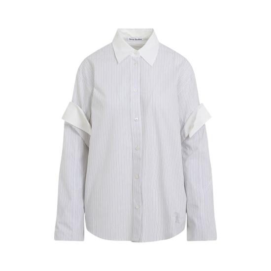 25SS 아크네 스튜디오 탑 AC0727 WHITE