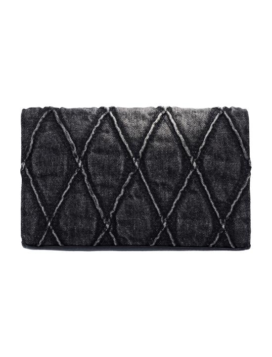 25SS 디젤 클러치/파우치 X10281P6330 T8013 WASHED BLACK - DIESEL