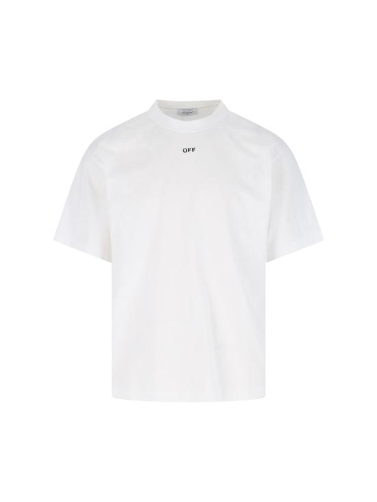 25SS 오프화이트 반팔 티셔츠 OMAA120S25JER00F 0110 White