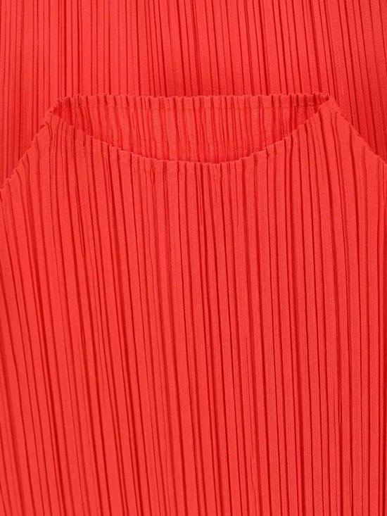 25SS 플리츠플리즈 긴팔 티셔츠 PP56JK121 24 Orange - PLEATS PLEASE