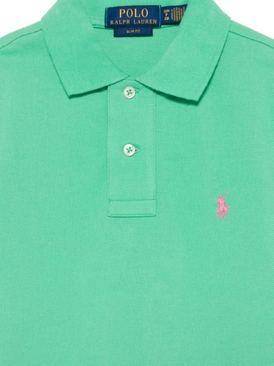 25SS [키즈] 랄프 로렌 폴로 셔츠 323708857 191 PLATO GREEN - RALPH LAUREN