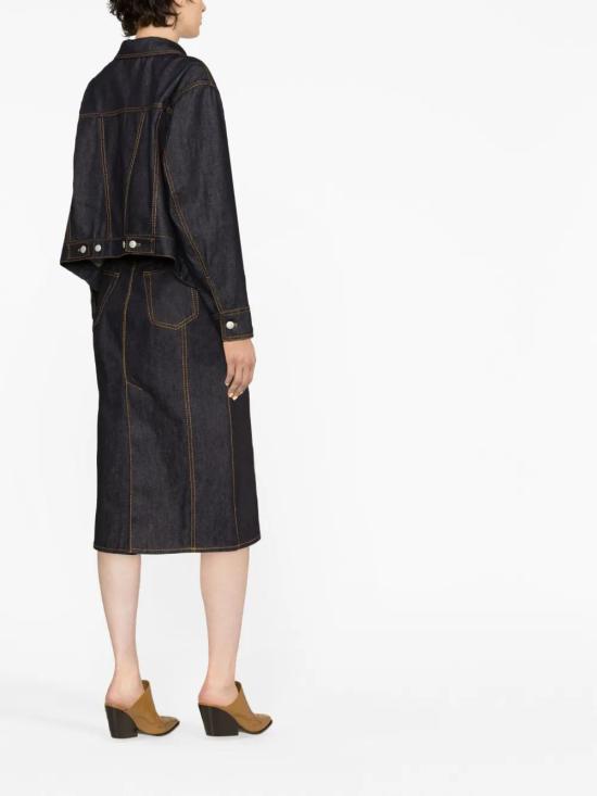  알렉산더 맥퀸 미디 스커트 748201QMACD - ALEXANDER MCQUEEN