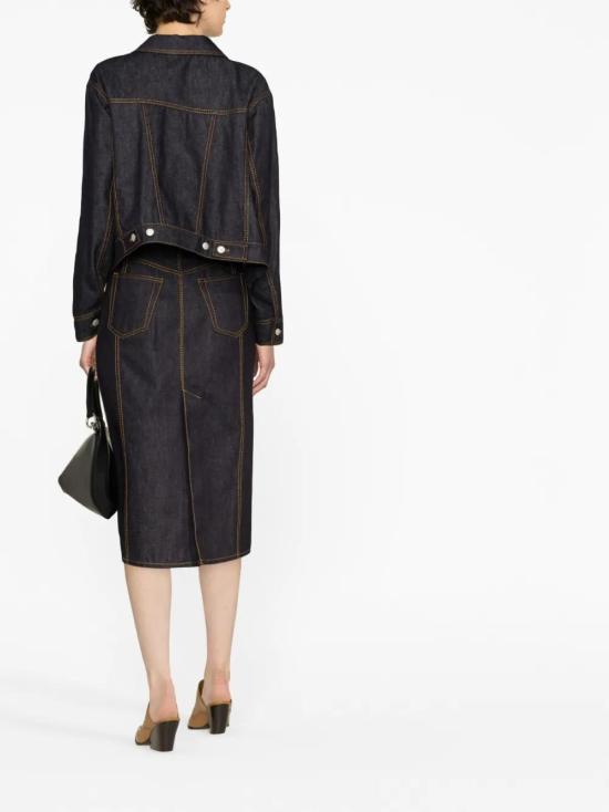  알렉산더 맥퀸 미디 스커트 748201QMACD - ALEXANDER MCQUEEN