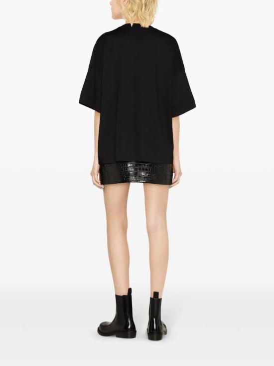  알렉산더 맥퀸 반팔 티셔츠 781546QLAC5 black - ALEXANDER MCQUEEN