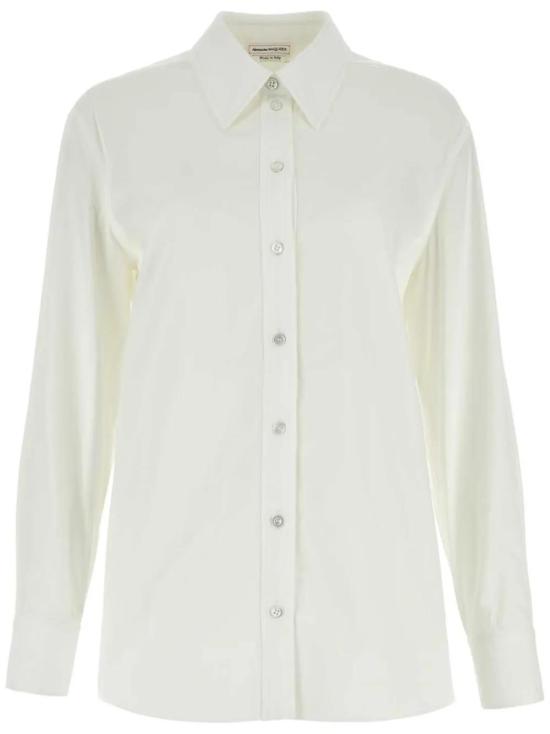  알렉산더 맥퀸 셔츠 757139QAABC white