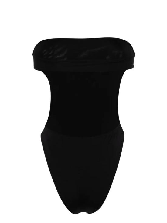  생로랑 원피스 수영복 779466Y37PX black - SAINT LAURENT