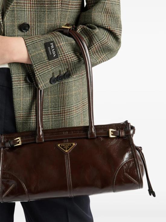  프라다 숄더백 1BA426VMOO2CYR brown - PRADA