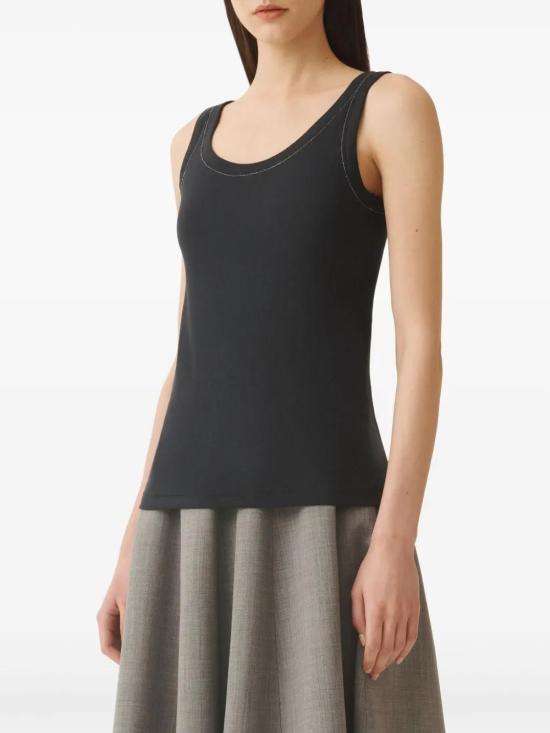  파비아나 필리피 민소매 티셔츠 JED265F150L180 - FABIANA FILIPPI