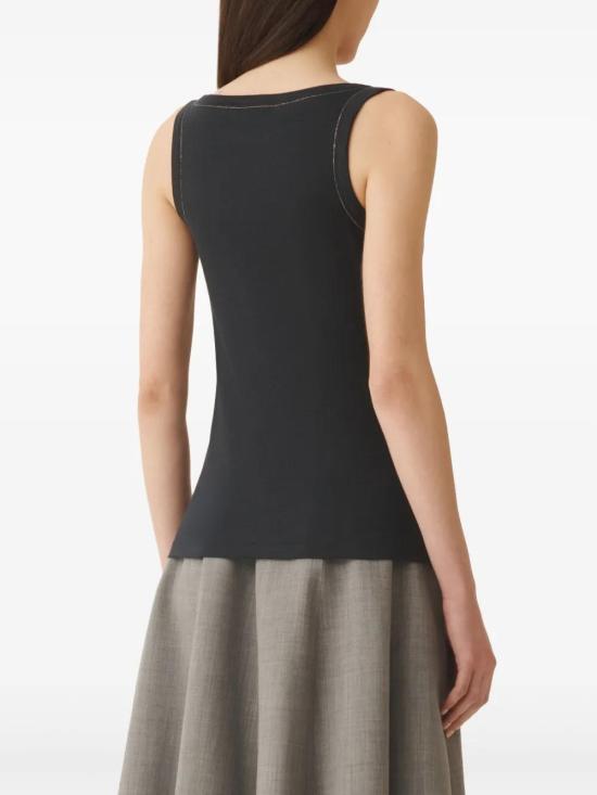  파비아나 필리피 민소매 티셔츠 JED265F150L180 - FABIANA FILIPPI