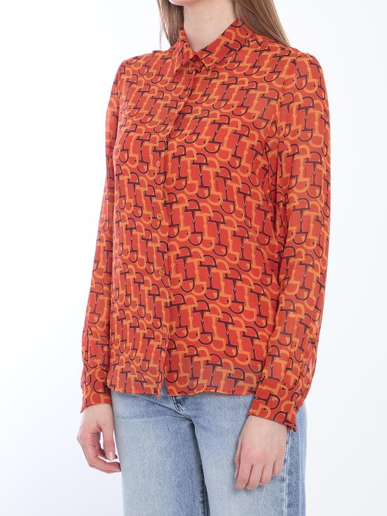 25SS 구찌 블라우스 832898 ORANGE - GUCCI