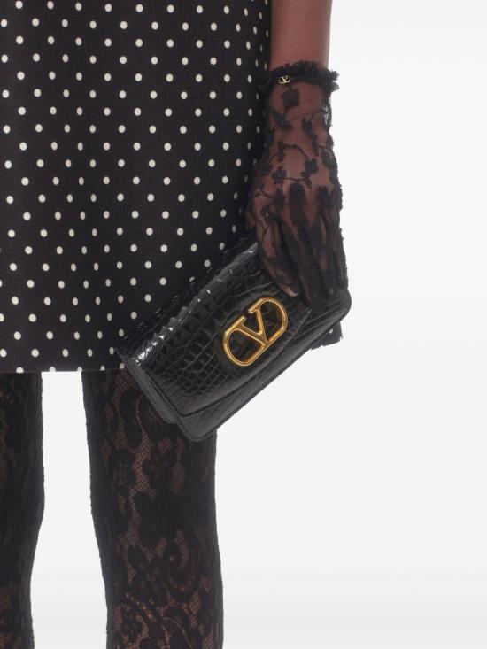 25SS 발렌티노 가라바니 / 여성 도트 미니 드레스 BVADL6 98SAFQ Black BPG - VALENTINO GARAVANI