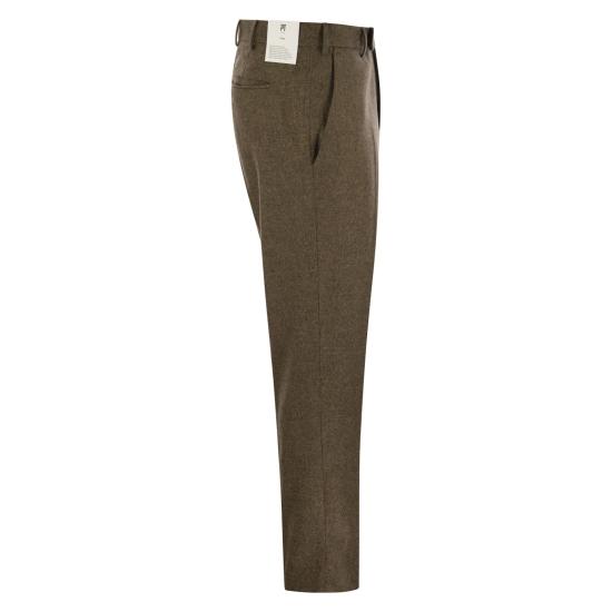 24FW 피티토리노 스트레이트 팬츠 CORFZ1Z00FWDZI63 BROWN - PT TORINO