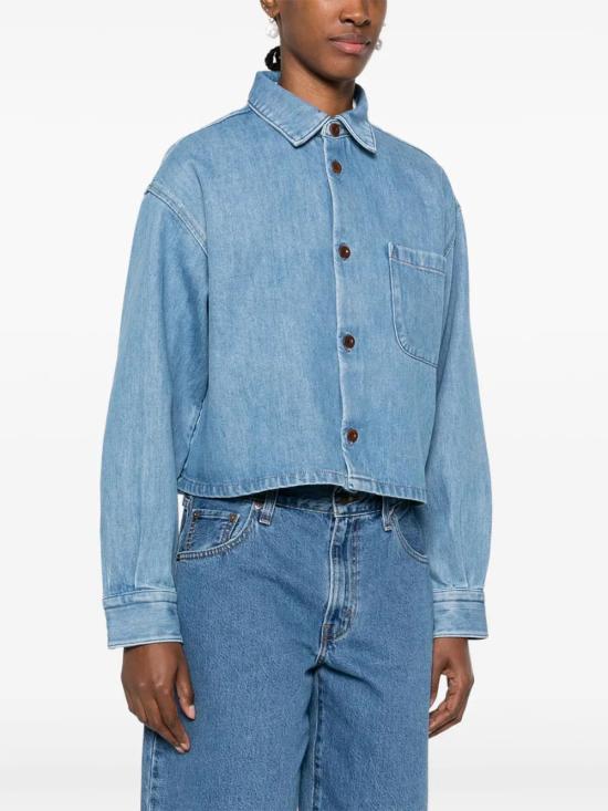  아페쎄 셔츠 COHEQF02895 blue - A.P.C.