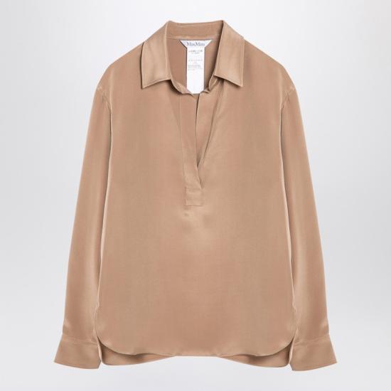 24FW 막스마라 폴로 티셔츠 ZANZEROCO Beige