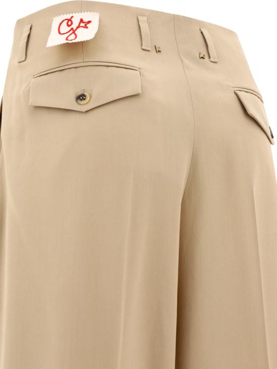 25SS 골든구스 스트레이트 팬츠 GWP01203P00117015272 BEIGE - GOLDEN GOOSE