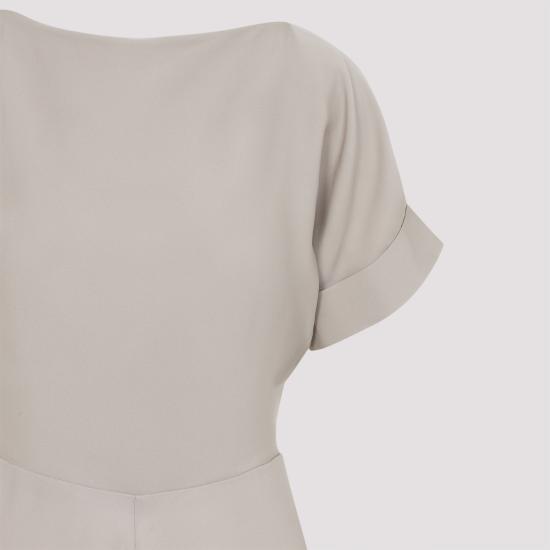 25SS 조르지오 아르마니 미디 원피스 GW001318TE10814 U8048 NUDE NEUTRALS - GIORGIO ARMANI