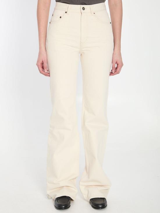 25SS 생로랑 스트레이트 팬츠 823599Y30UA 9100 CREAM