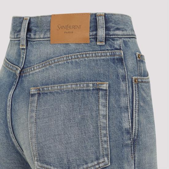 25SS 생로랑 스트레이트 팬츠 823599YI863 4293 BLUE - SAINT LAURENT