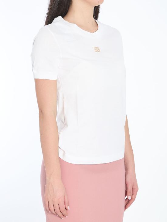 25SS 돌체앤가바나 반팔 티셔츠 F8N08ZGDCWQ W0800 WHITE - DOLCE & GABBANA