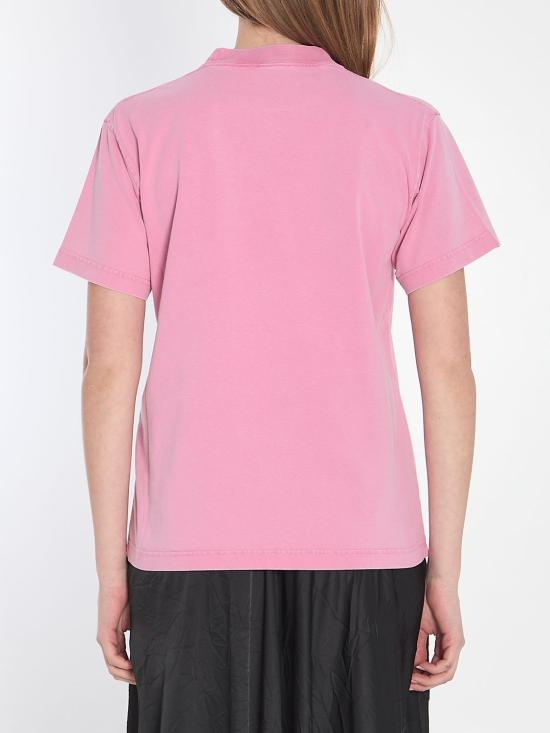 25SS 발렌시아가 반팔 티셔츠 809122TRVL5 9568 PINK - BALENCIAGA