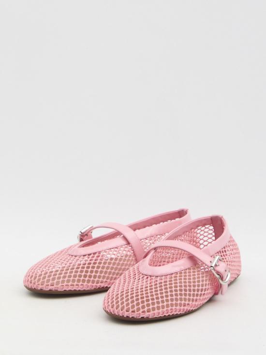25SS 알라이아 플랫 슈즈 AA3A029TK007 425 PINK - ALAIA