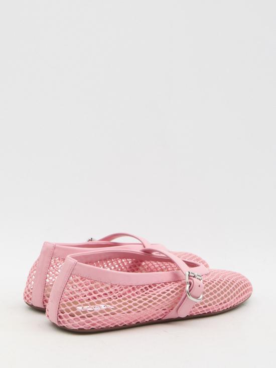 25SS 알라이아 플랫 슈즈 AA3A029TK007 425 PINK - ALAIA