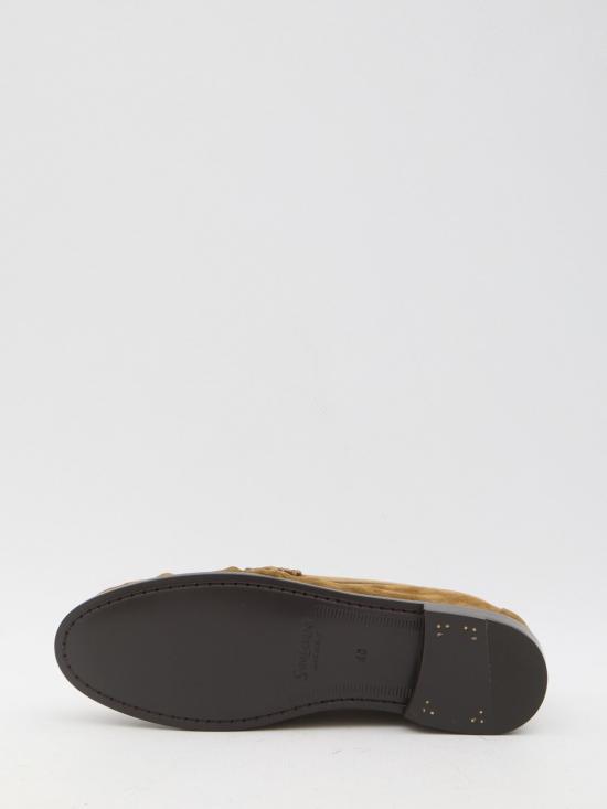 25SS 생로랑 로퍼 8168122W5AC 9808 BROWN - SAINT LAURENT