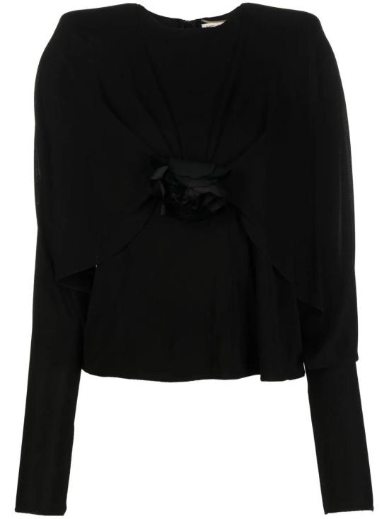  생로랑 긴팔 티셔츠 720676Y7F93