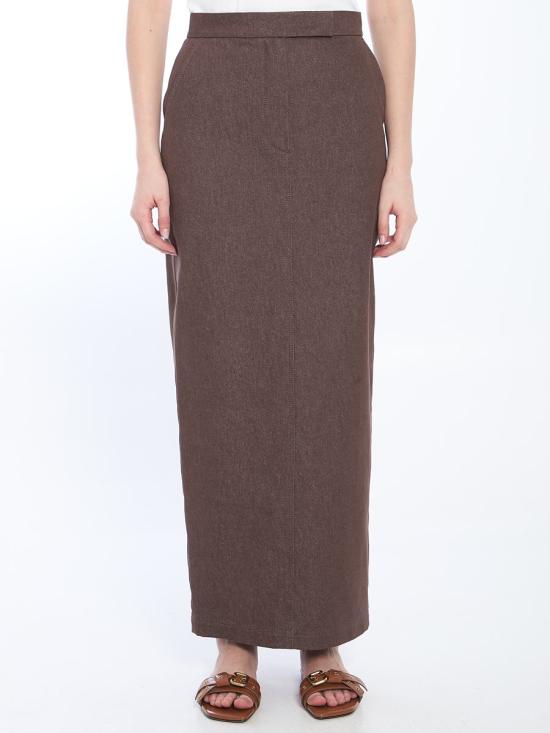 25SS 막스마라 숏 스커트 39073478 2511101013600 10742 002 BROWN