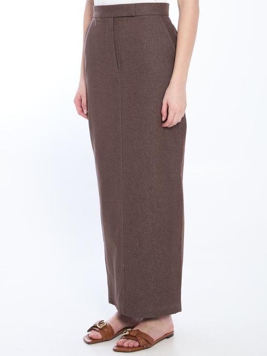 25SS 막스마라 숏 스커트 39073478 2511101013600 10742 002 BROWN - MAX MARA