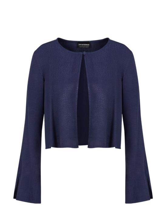 25SS 엠포리오 아르마니 블라우스 EW001078AF12691UB115 BLUE