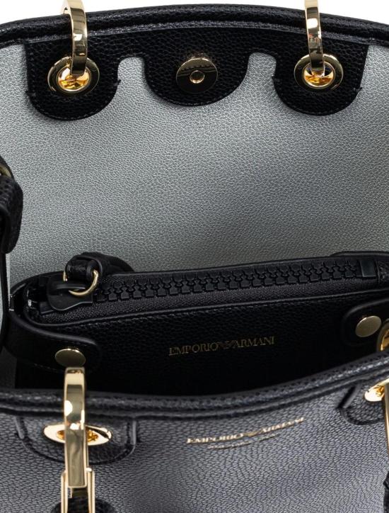 25SS 엠포리오 아르마니 토트백 EW000362AF12103MC032 NERO SILVER - EMPORIO ARMANI