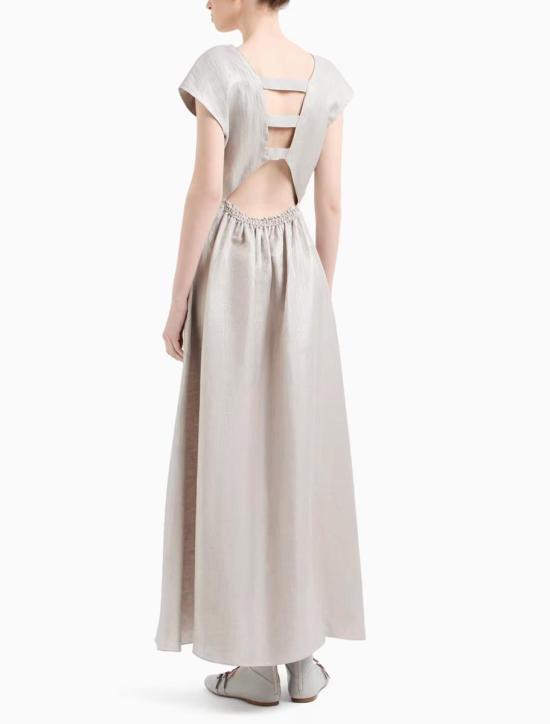 25SS 엠포리오 아르마니 롱 원피스 EW001744TE14311U8011 SEL DE CAMARGUE - EMPORIO ARMANI