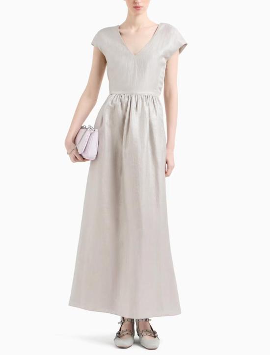 25SS 엠포리오 아르마니 롱 원피스 EW001744TE14311U8011 SEL DE CAMARGUE - EMPORIO ARMANI