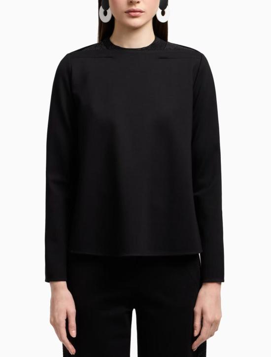 25SS 엠포리오 아르마니 스웨터 EW001027AF12911UC001 Black - EMPORIO ARMANI