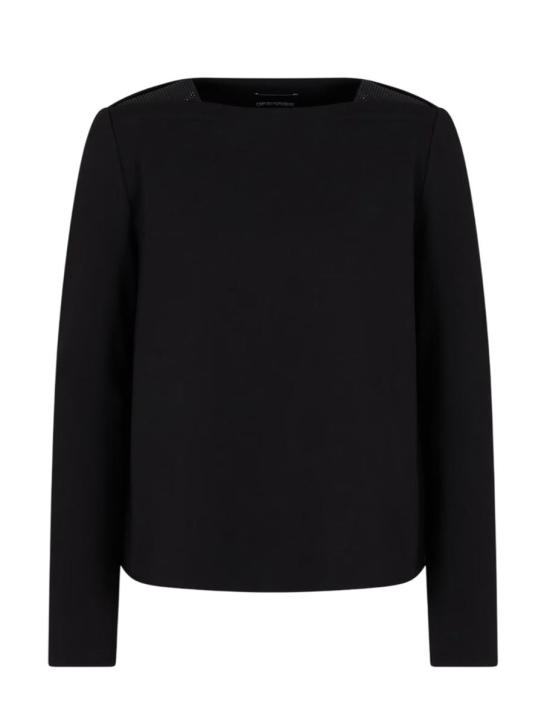 25SS 엠포리오 아르마니 스웨터 EW001027AF12911UC001 Black