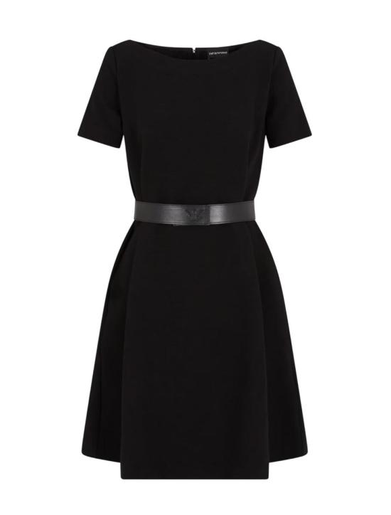 25SS 엠포리오 아르마니 숏 원피스 EW000632AF12364UC001 Black