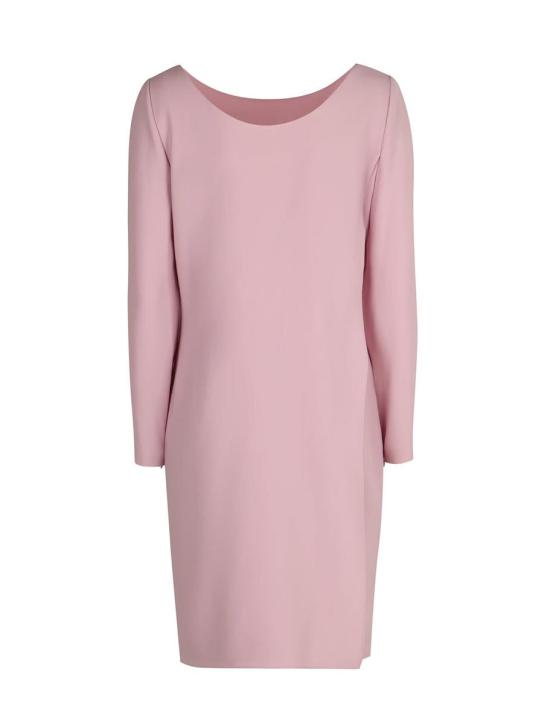25SS 엠포리오 아르마니 미디 원피스 EW000829AF10206UA244 PINK - EMPORIO ARMANI