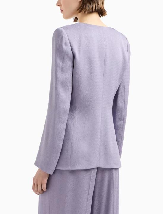 25SS 엠포리오 아르마니 자켓 EW000983TE12241UA061 PURPLE - EMPORIO ARMANI