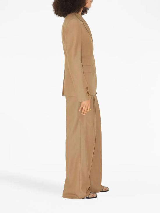  버버리 스트레이트 팬츠 8071100 camel - BURBERRY