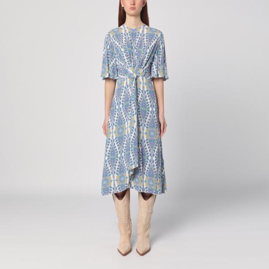 25SS 에트로 미디 원피스 WRHA022699SA487 Multicolor