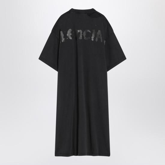 25SS 발렌시아가 원피스 777750TRVT9 Black - BALENCIAGA