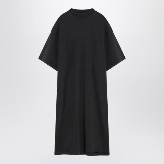 25SS 발렌시아가 원피스 777750TRVT9 Black