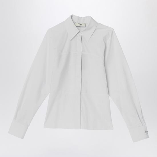  펜디 셔츠 FS8204AWZX White