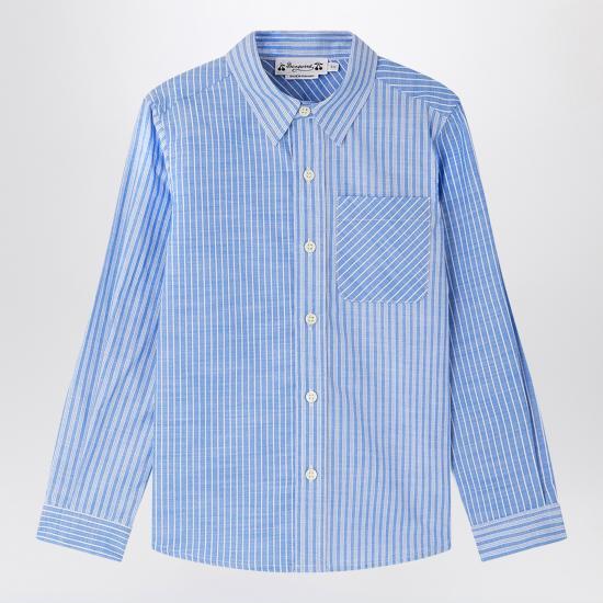 25SS [키즈] 봉쁘앙 긴팔 셔츠 S05BSHW00022 ACO Light blue