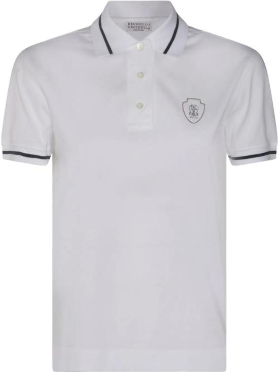  브루넬로 쿠치넬리 폴로 티셔츠 M0T81VD125CSD82
