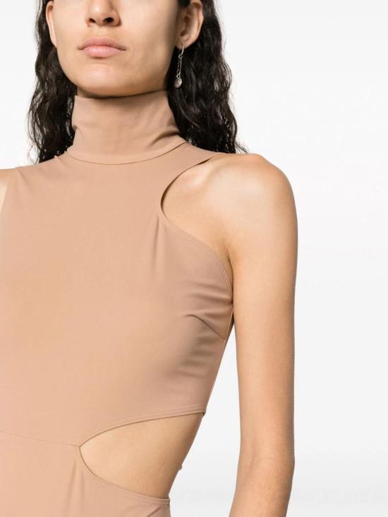 25FW 월포드 바디수트 티셔츠 79282 4853 NUDE - WOLFORD